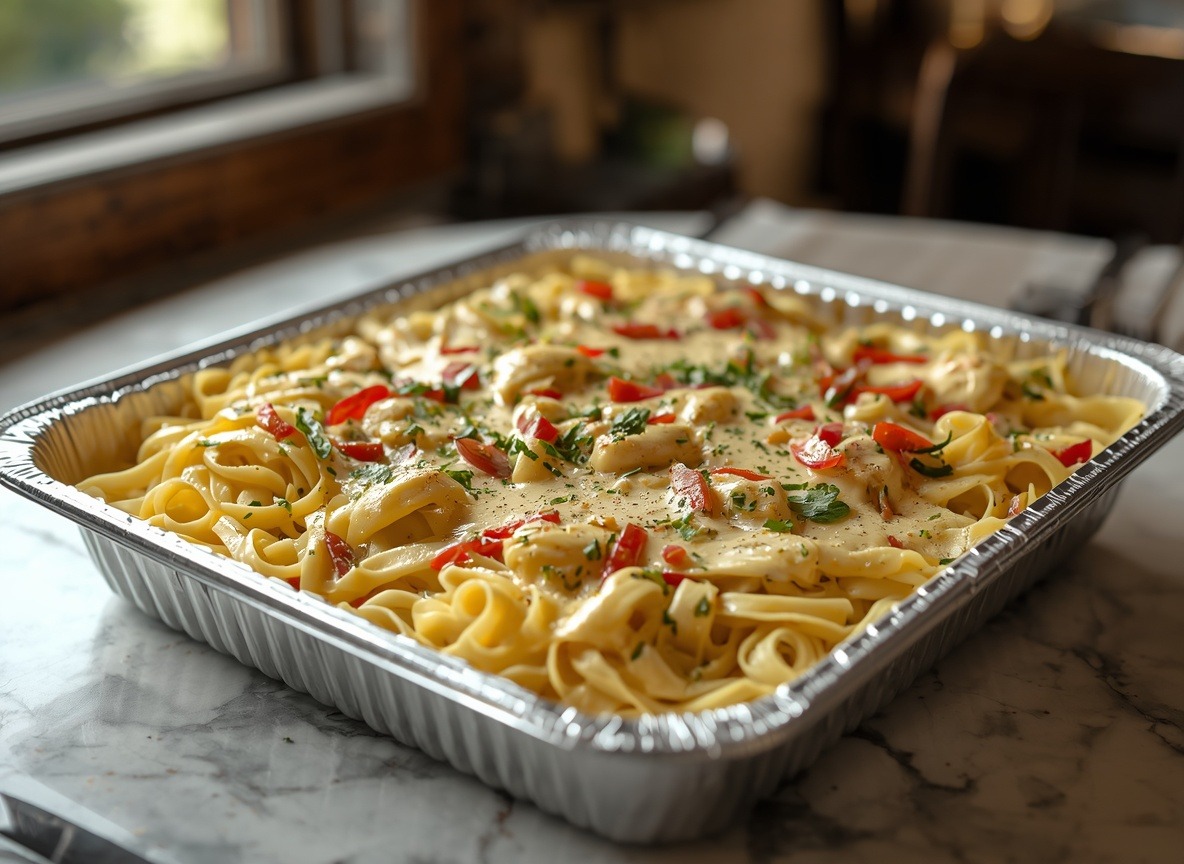Fettuccine Alfredo Family Meal (4–6)