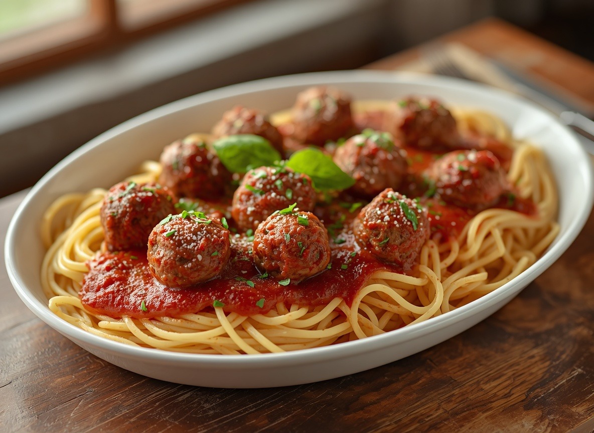 Spaghetti & Meatballs Family Meal (4–6)
