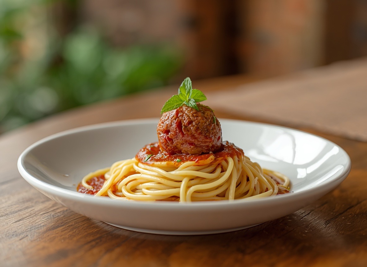 Kids' Spaghetti & Meatball