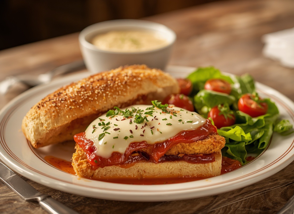 Lunch Duo — Chicken Parmigiana Sandwich