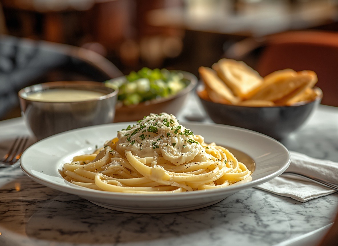 Lunch Duo — Fettuccine Alfredo