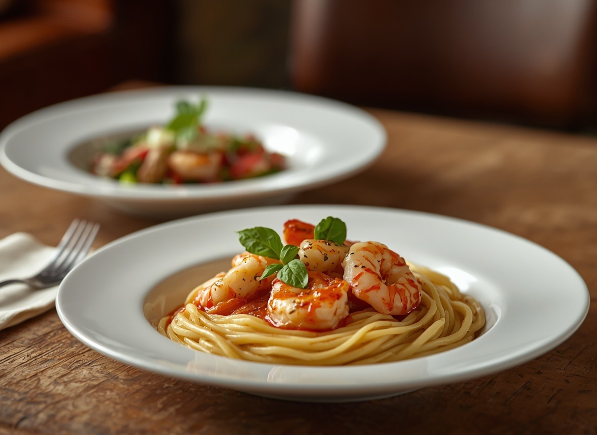 Lunch Duo — Shrimp Scampi