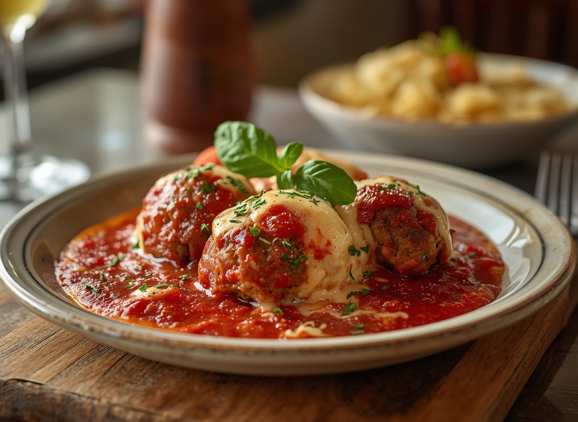 Meatballs Parmigiana