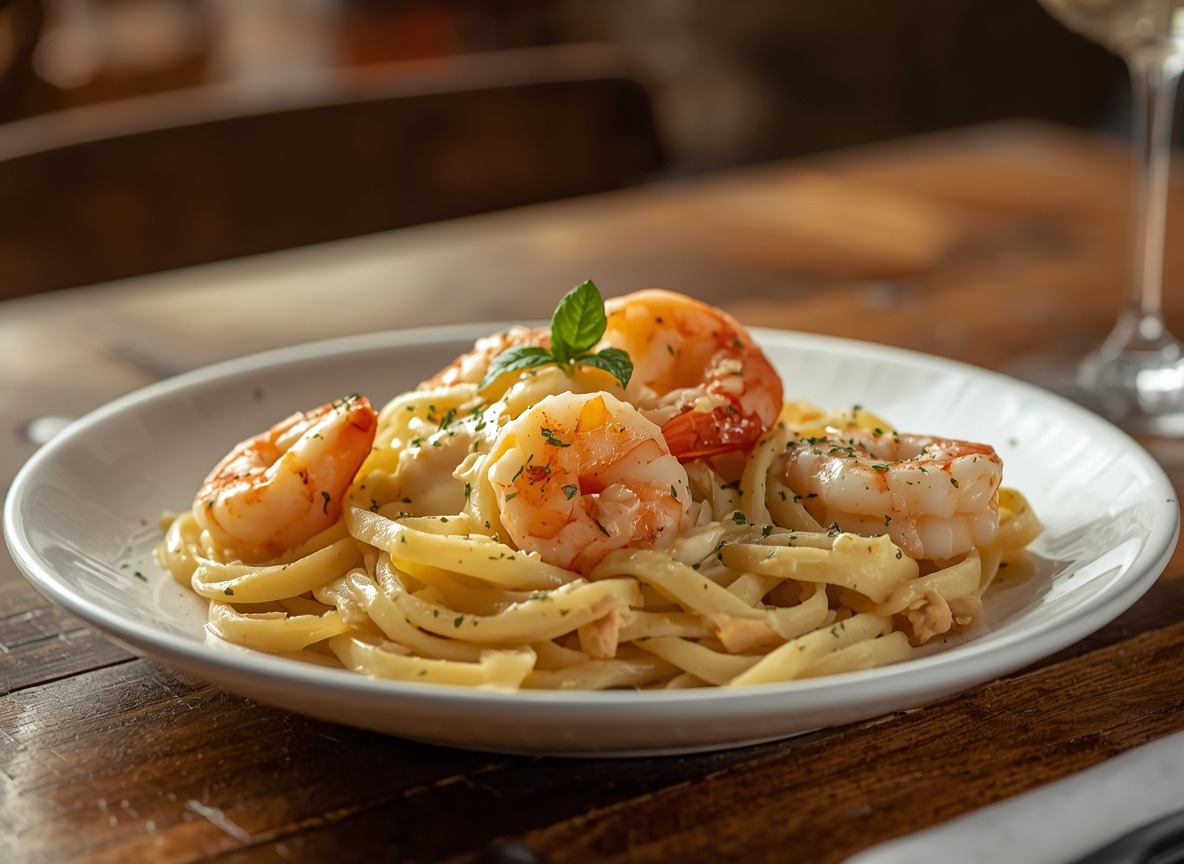 Shrimp Alfredo