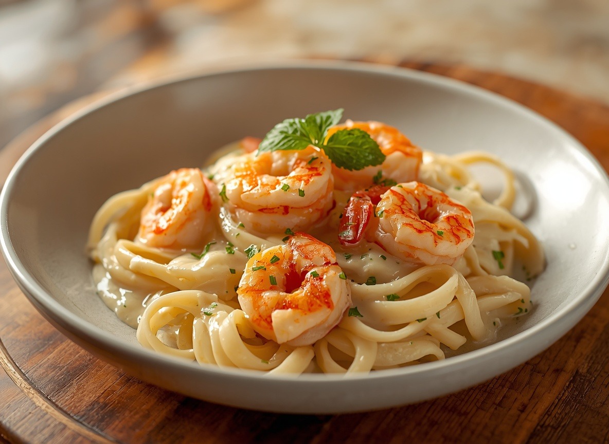 Shrimp Alfredo